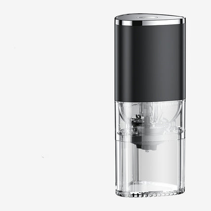 Electric coffee blade grinder with a sleek design and ceramic burr for precise grinding.